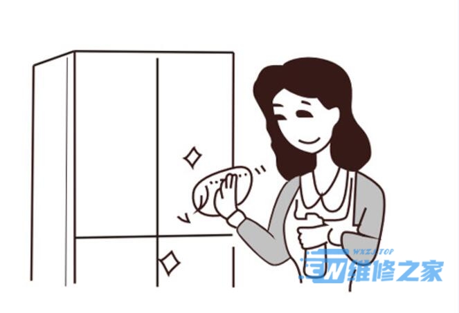 海信冰箱的清洁保养操作方法一